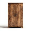 Armadio 2 ante in legno rovere 90x50x180 cm - rovere - design moderno per camera da letto